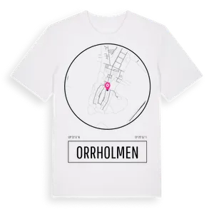 Orrholmen t-shirt – ekologisk bomull t-shirt från Pinshirt