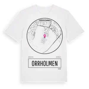 Orrholmen t-shirt – ekologisk bomull t-shirt från Pinshirt