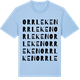 Blue Soul t-shirt med Orrleken ordlek t-shirt