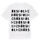 Örsholmen ordlek t-shirt