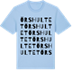 Blue Soul t-shirt med Örshultet ordlek t-shirt