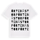 Örtenästorp ordlek t-shirt