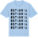 Blue Soul t-shirt med Östanvik ordlek t-shirt