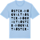 Blue Soul t-shirt med Öster-Högvalta ordlek t-shirt