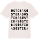 Vintage White t-shirt med Österås ordlek t-shirt