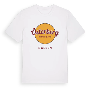 Österberg cirkel t-shirt – ekologisk bomull t-shirt från PinShirt