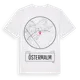 White t-shirt med Östermalm t-shirt