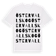Östervallskog ordlek t-shirt