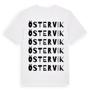 Östervik ordlek t-shirt – ekologisk bomull t-shirt från Pinshirt