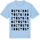 Blue Soul t-shirt med Östgärdet ordlek t-shirt