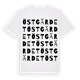 Östgärdet ordlek t-shirt