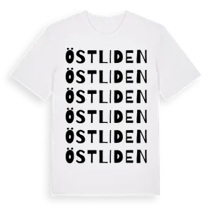 Östliden ordlek t-shirt – ekologisk bomull t-shirt från Pinshirt
