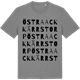 Mid Heather Gray t-shirt med Östra Ackkärrstorp ordlek t-shirt