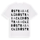 Östra Backen ordlek t-shirt