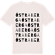 Vintage White t-shirt med Östra Berga ordlek t-shirt
