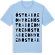 Blue Soul t-shirt med Östra Bredmyren ordlek t-shirt