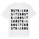 Östra Brosäter ordlek t-shirt