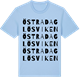 Blue Soul t-shirt med Östra Daglösviken ordlek t-shirt