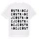 Östra Deje ordlek t-shirt
