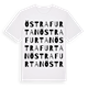 Östra Furtan ordlek t-shirt