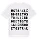 Östra Klennoret ordlek t-shirt