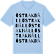 Blue Soul t-shirt med Östra Knåll ordlek t-shirt