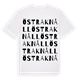 Östra Knåll ordlek t-shirt