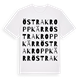 Östra Kroppkärr ordlek t-shirt