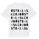 Östra Laskerud ordlek t-shirt
