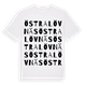 Östra Lövnäs ordlek t-shirt