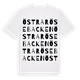 Östra Rösebacken ordlek t-shirt