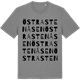 Mid Heather Gray t-shirt med Östra Stenåsen ordlek t-shirt