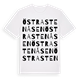 Östra Stenåsen ordlek t-shirt
