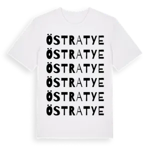 Östra Tye ordlek t-shirt – ekologisk bomull t-shirt från Pinshirt