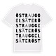 Östra Uggelsäter ordlek t-shirt