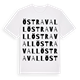 Östra Vall ordlek t-shirt