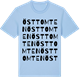 Blue Soul t-shirt med Östtomten ordlek t-shirt