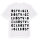 Östvageln ordlek t-shirt