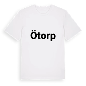 Ötorp fetstil t-shirt – ekologisk bomull t-shirt från PinShirt