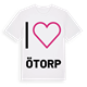 Jag älskar Ötorp t-shirt stort tryck