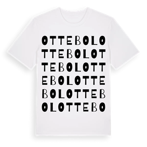 Ottebol ordlek t-shirt – ekologisk bomull t-shirt från PinShirt