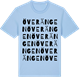 Blue Soul t-shirt med Överängen ordlek t-shirt
