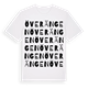 Överängen ordlek t-shirt