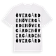 Övergården ordlek t-shirt