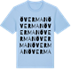 Blue Soul t-shirt med Överman ordlek t-shirt