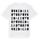 Övre Dalbotorp ordlek t-shirt