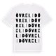 Övre Lid ordlek t-shirt