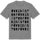 Mid Heather Gray t-shirt med Övre Nästorp ordlek t-shirt