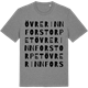 Mid Heather Gray t-shirt med Övre Rinnforstorpet ordlek t-shirt
