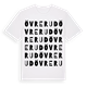 Övre Rud ordlek t-shirt